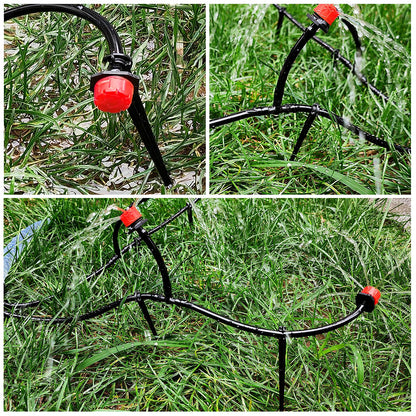 Petluno 100 Pieces Irrigation Dripper Stakes, Dripper Support for Irrigation, for 4/7 mm Hose, Vegetable V1259-DP01-A-1650
