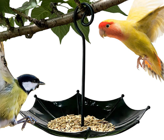 Bird feeder house, 18 x 16.5 cm, protection for poultry, outer covers, small adjustable height cover, bird V1259-DP01-A-1667