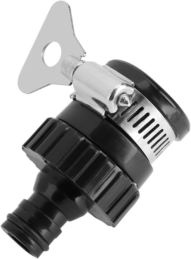 Tik Connector Universal Adjustable Adapter Hose Pipe Fitting for Kitchen Gardening Car Washing Cleaning V1259-DP01-A-1673