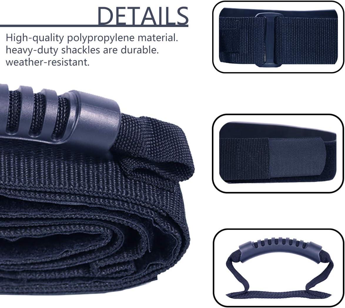 Heavy Duty Luggage Strap Holder for bulky items with XL handle Tie Down Adjustable strap Cinches Tight a V1259-DP01-A-1706