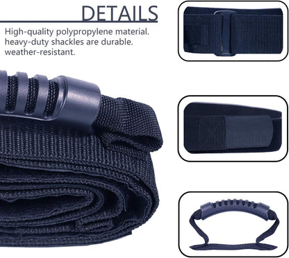 Heavy Duty Luggage Strap Holder for bulky items with XL handle Tie Down Adjustable strap Cinches Tight a V1259-DP01-A-1706