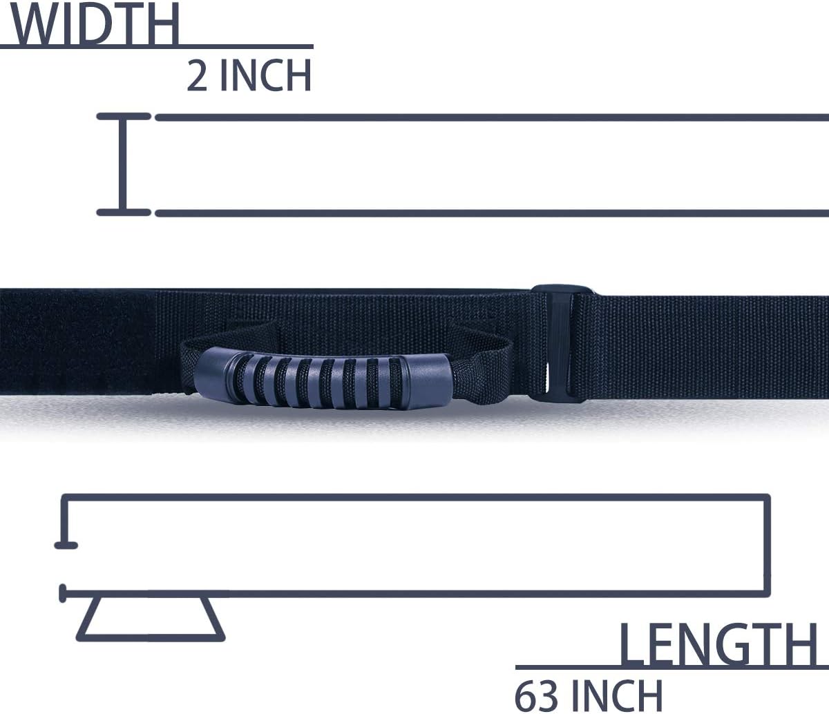 Heavy Duty Luggage Strap Holder for bulky items with XL handle Tie Down Adjustable strap Cinches Tight a V1259-DP01-A-1706