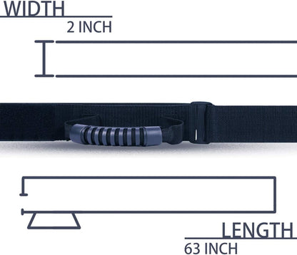 Heavy Duty Luggage Strap Holder for bulky items with XL handle Tie Down Adjustable strap Cinches Tight a V1259-DP01-A-1706