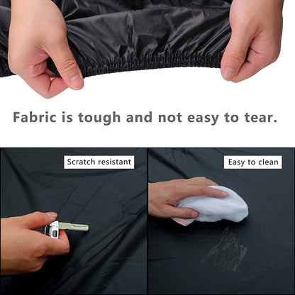 Bike covers for 2-3 e-bikes, rain, sun, UV, dustproof, waterproof, with lock hole, mountain and road V1259-DP01-A-1718