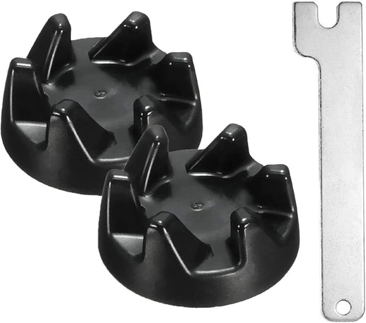 2 pieces of couplings 9704230, compatible with Kitchenaid KSB52/KSB5/5KSB52/5KSB5, loose parts removal tool V1259-DP01-A-1729
