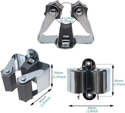 Petluno Broom Holder - Tool Holder Broom Wall Mount System Multi Wall Holder Mounting System Garden Tools Set V1259-DP01-A-1738