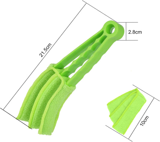 Petluno Blinds Cleaning Brush - 2 Pack Blind Cleaner, With Microfiber Cleaning Cloth, Feather Duster for V1259-DP01-A-1741