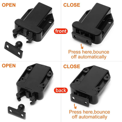 Goodchanceuk Push to Open Touch Release Catch, cabinet, doors, magnetic touch lock for drawer V1259-DP01-A-1750