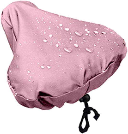 Quickly Install Bike Seat Protectors Water Resistant Bicycles Seats Cover for Adventure Enthusiasts Pink V1259-DP01-A-1755
