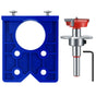 35 mm hinge drill set with hinge hole and hinge template, drill guide, power drill accessory, for concealed V1259-DP01-A-1759