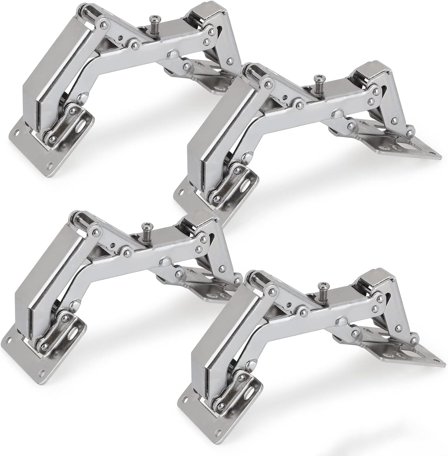 Spring-loaded hinge, 170 degrees, for kitchen cabinets, door hinges, large angle door hinges, angle stop, V1259-DP01-A-1760
