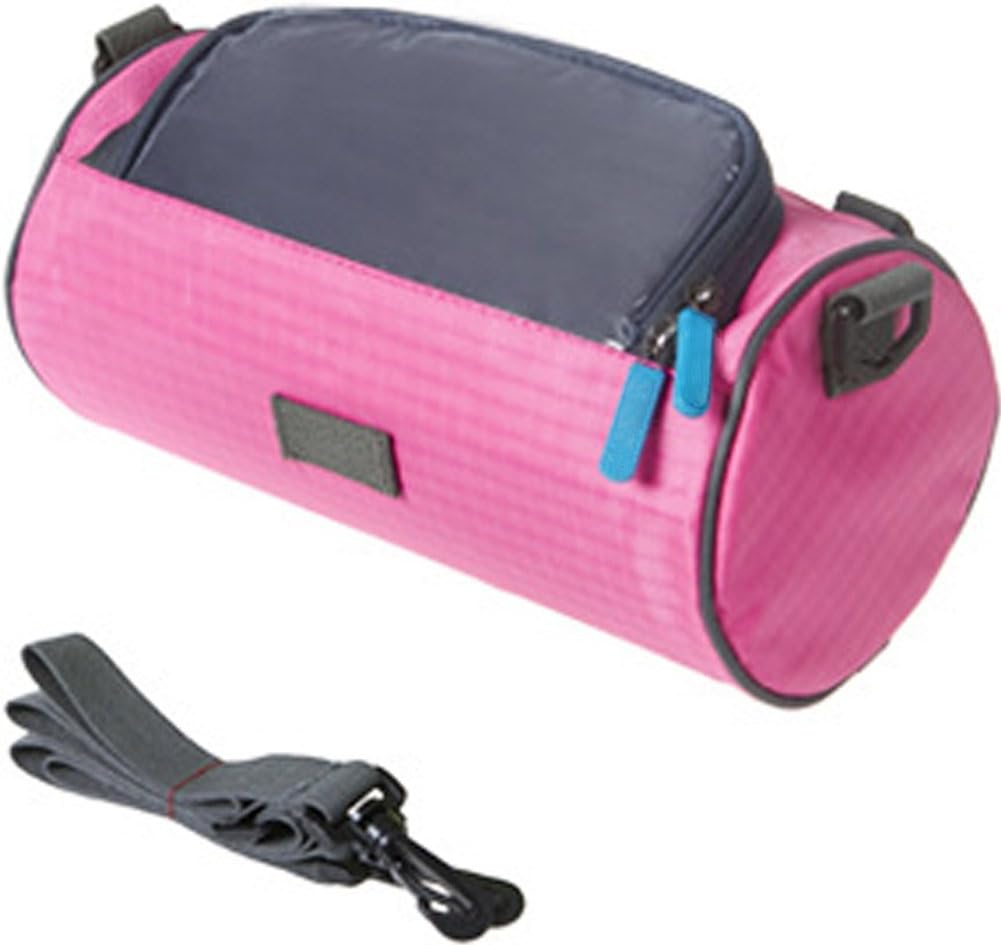 Waterproof Bicycle Handlebar Bag with Transparent Pouch and Adjustable Strap High-Capacity Cycling Front Pack V1259-DP01-A-1767