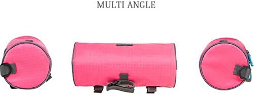 Waterproof Bicycle Handlebar Bag with Transparent Pouch and Adjustable Strap High-Capacity Cycling Front Pack V1259-DP01-A-1767