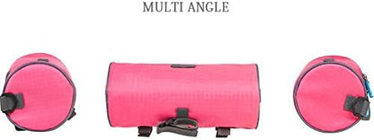 Waterproof Bicycle Handlebar Bag with Transparent Pouch and Adjustable Strap High-Capacity Cycling Front Pack V1259-DP01-A-1767