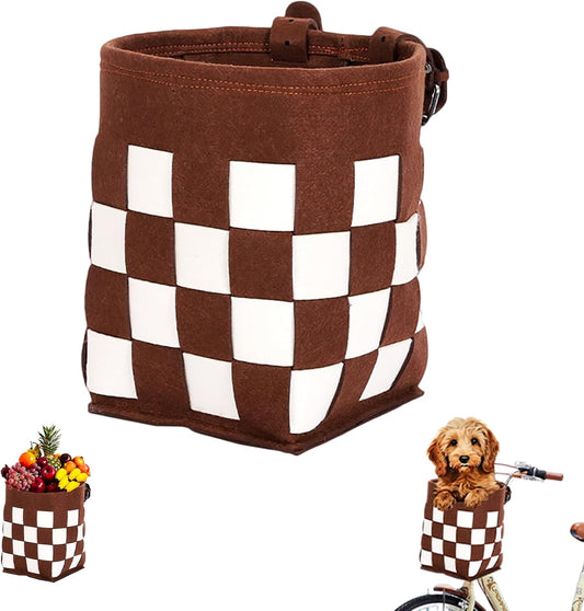 Front Bike Basket for Women and Men, Easy to Install Bicycle Basket for Boys and Girls, Dog Basket, Kids' V1259-DP01-A-1769