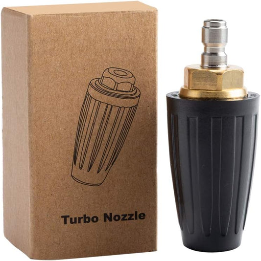 Pressure Washer Tips Turbo Nozzle Pressure Washer 4000 PSI Max Rotating Pressure Washer Nozzle with 1/4'' V1259-DP01-A-1804