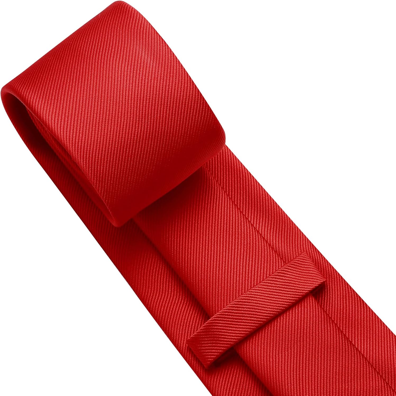 Men's Ties Solid Pure Color 2.35" (6CM) Plain Slim Necktie Skinny Ties For Men V1259-DP01-A-1807
