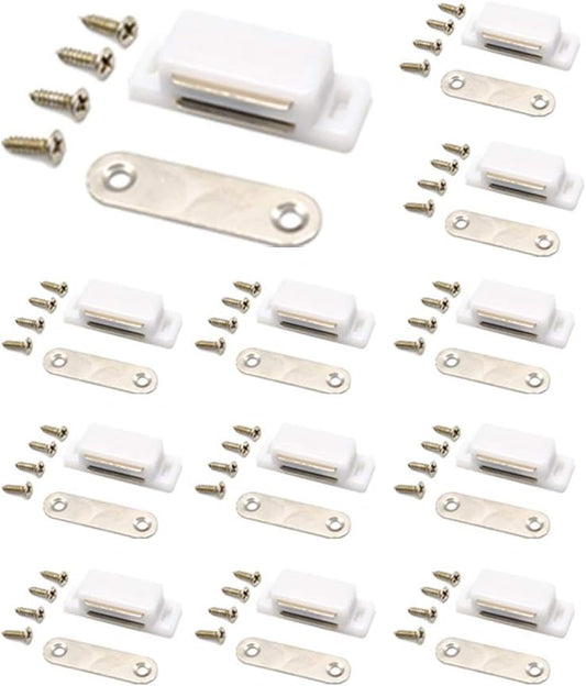 Cabinet Magnet Latch - Best for Cabinet Doors, Cupboards, Drawers and Shutters - Cabinet Magnetic Latch Easy V1259-DP01-A-1836