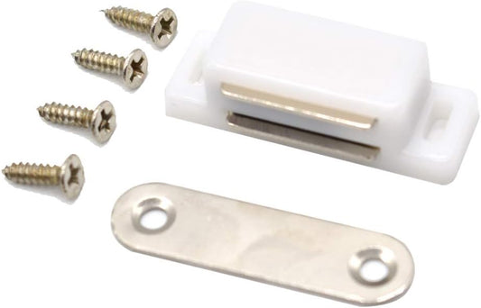 Cabinet Magnet Latch - Best for Cabinet Doors, Cupboards, Drawers and Shutters - Cabinet Magnetic Latch Easy V1259-DP01-A-1836