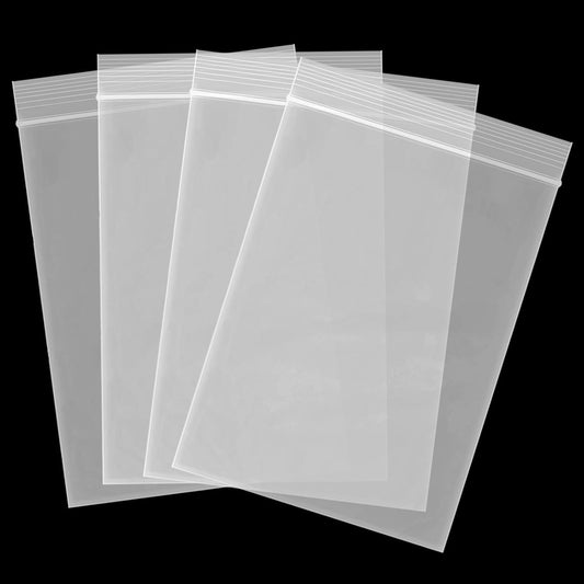 600 Pack 2'' x 3'' Clear Resealable Zip Plastic Bags, 2 Mil Thick Transparent Poly Bags with Seal Zipper, V1259-DP01-A-1848