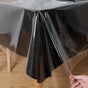 Clear Plastic Tablecloth 52 x 70 Inch, 100% Waterproof Oil-Proof Spill-Proof Vinyl PVC Table Cloth, Wipeable V1259-DP01-A-1857