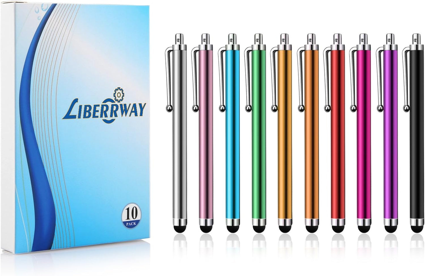 Stylus Pen 20 Pack for Universal Touch Screen Capacitive Stylus V1259-DP01-A-1872