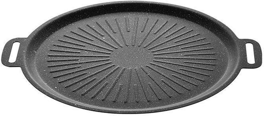 Grill Pan, 12.6" Maifan Non-Stick BBQ Indoor & Outdoor Grill Pan for Searing, Grilling, and Cooking Meats & V1259-DP01-A-1897