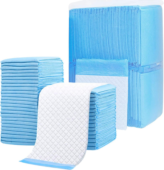 40 Pack Disposable Changing Pads, Portable Diaper Change Pad for Baby, Super Absorbent Leak-Proof V1259-DP01-A-1900