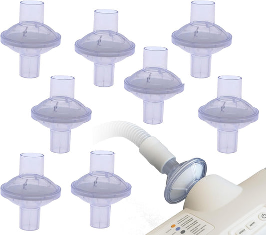 Inline CPAP Filters - 8-Pack, Compatible with Most CPAP and BiPAP Machines - Advanced Air Filtration - Works V1259-DP01-A-1906