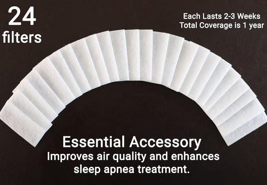 24 CPAP Machine Filters, Compatible with ResMed AirSense 11. Enhance your CPAP experience with These premium V1259-DP01-A-1907