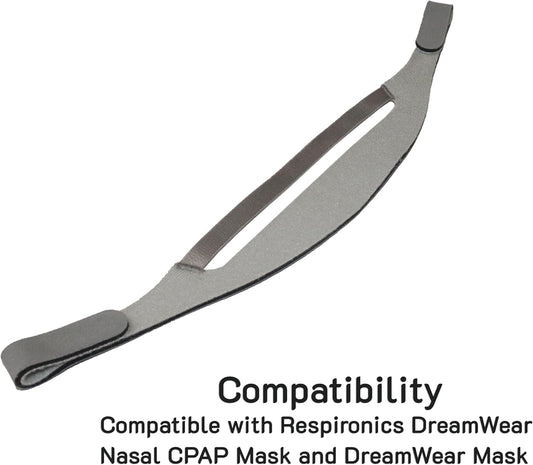 2-Pack Headgear Strap Replacement compatible with Philips Respironics DreamWear Nasal CPAP Mask V1259-DP01-A-1910