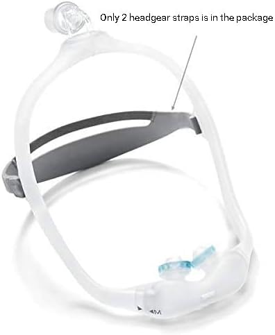 2-Pack Headgear Strap Replacement compatible with Philips Respironics DreamWear Nasal CPAP Mask V1259-DP01-A-1910