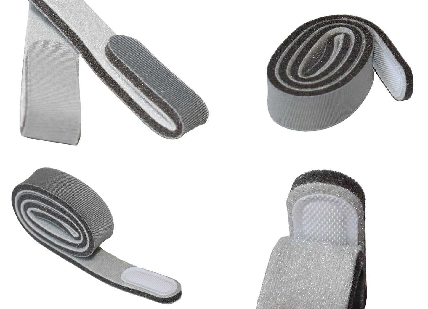 2-Pack CPAP Headgear Straps with 2 CPAP Covers, Compatible with ResMed Swift FX Nasal Pillow CPAP Mask V1259-DP01-A-1917