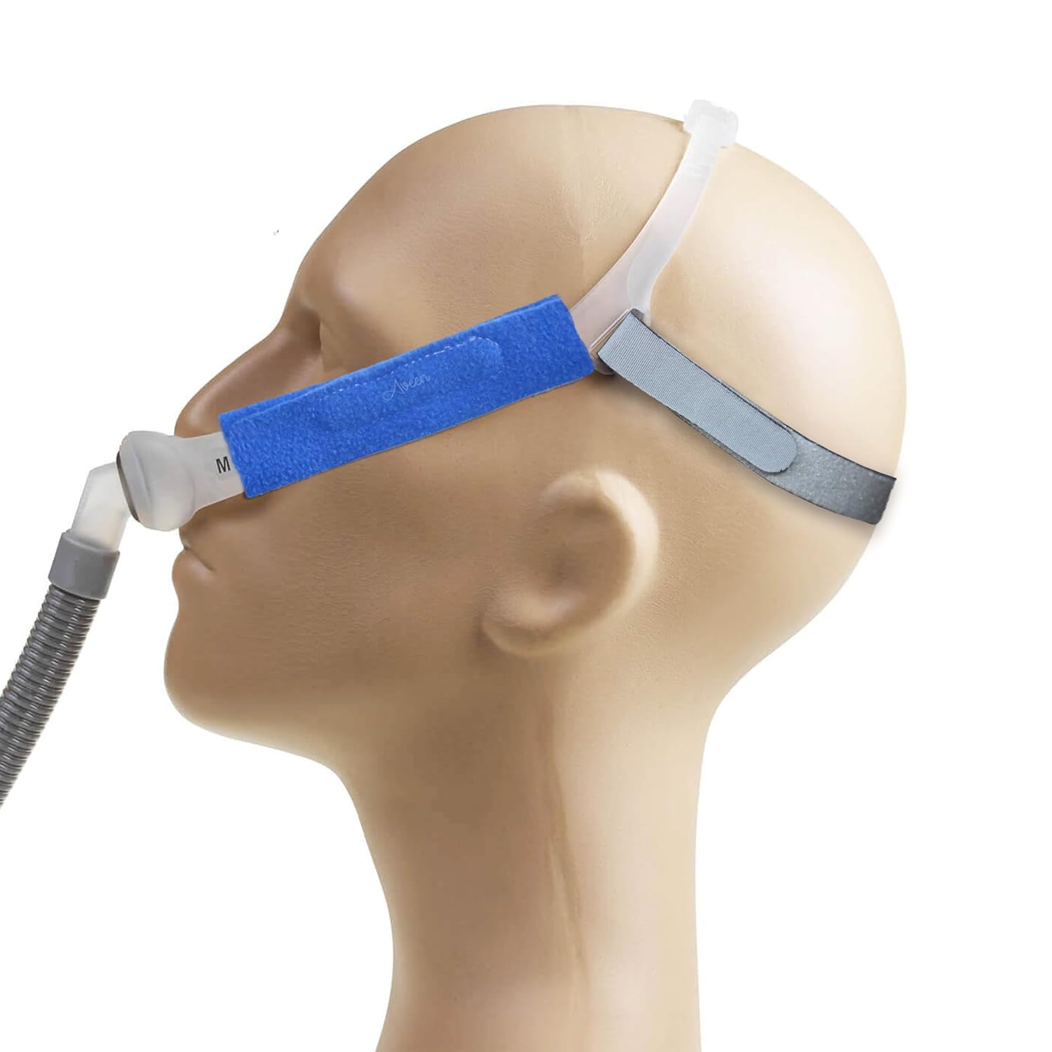 2-Pack CPAP Headgear Straps with 2 CPAP Covers, Compatible with ResMed Swift FX Nasal Pillow CPAP Mask V1259-DP01-A-1917