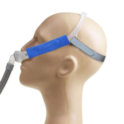 2-Pack CPAP Headgear Straps with 2 CPAP Covers, Compatible with ResMed Swift FX Nasal Pillow CPAP Mask V1259-DP01-A-1917