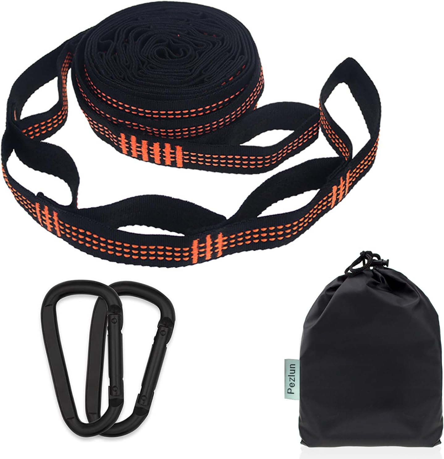 Hammock Tree Straps Tree Swing Straps Kit Best 9.2 FT Holds 1320 LBS 14+1 Adjusting Ring Straps Suitable for V1259-DP01-A-1926