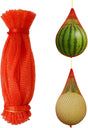 Melon Hammock Watermelon Nets, 100 Pack Heavy Duty Reusable Melon Cradle, Hanging Watermelon Mesh Bags with V1259-DP01-A-1931