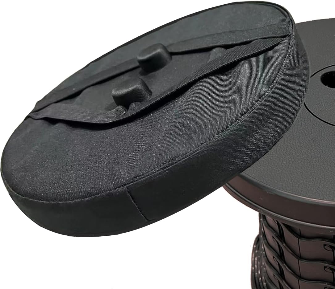 Thick Seat Cushion for Telescopic Stools, Collapsible Stool Chair Pads with Thickened Memory Foam, Fits All V1259-DP01-A-1933
