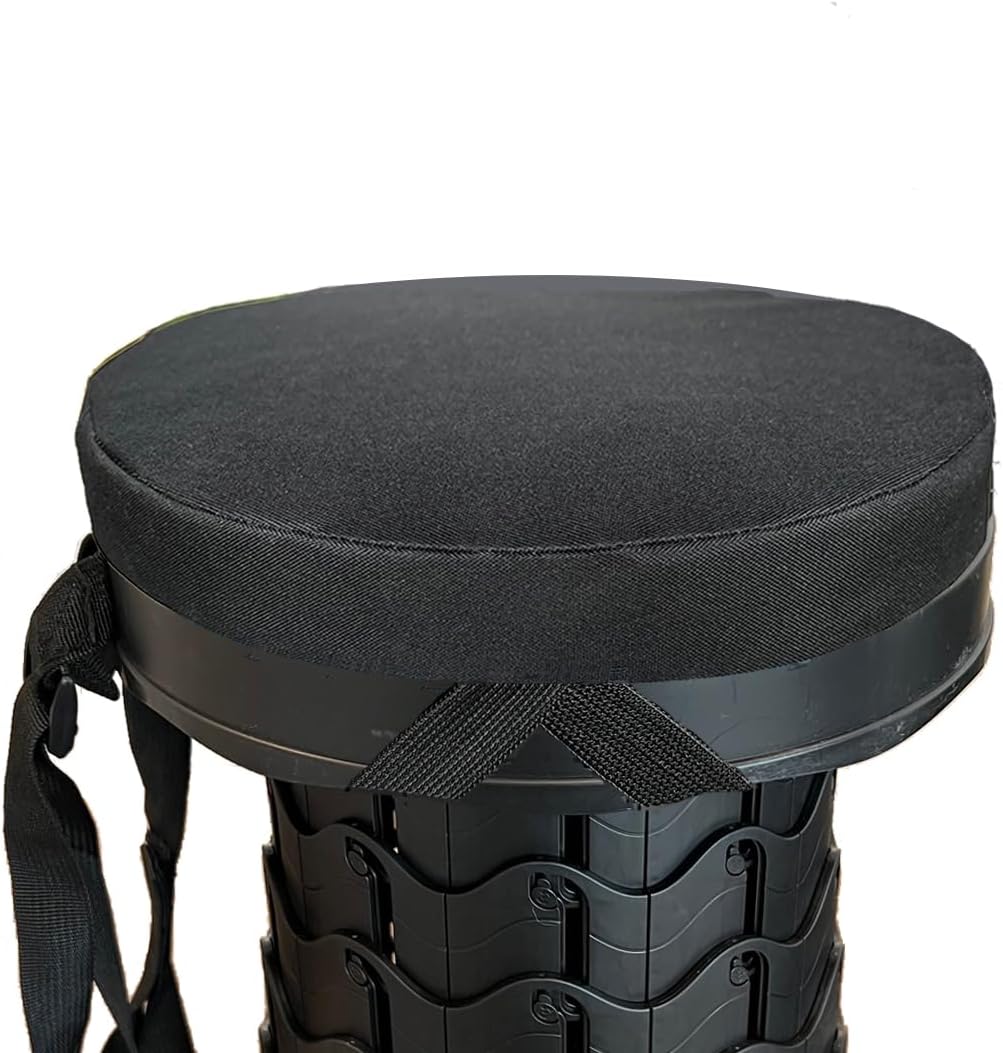 Thick Seat Cushion for Telescopic Stools, Collapsible Stool Chair Pads with Thickened Memory Foam, Fits All V1259-DP01-A-1933