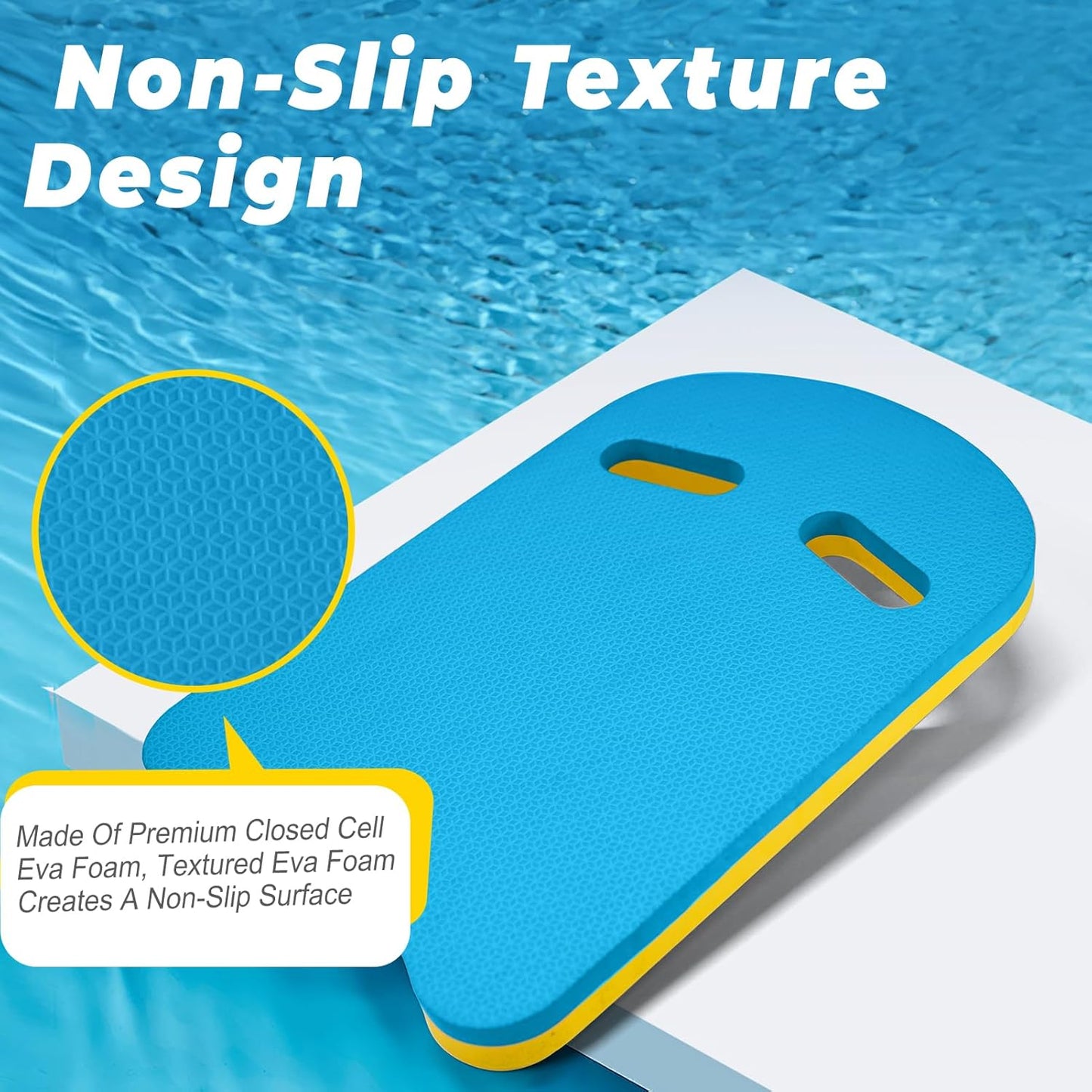 2025 Swimming Kickboard, Training Aid Board for Swimming and Exercise Training, U Design Kick Boards Easy to V1259-DP01-A-1942