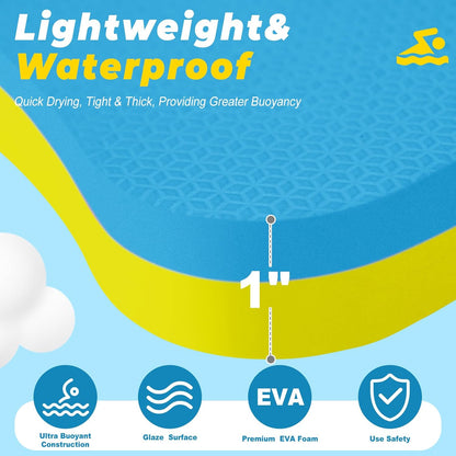 2025 Swimming Kickboard, Training Aid Board for Swimming and Exercise Training, U Design Kick Boards Easy to V1259-DP01-A-1942