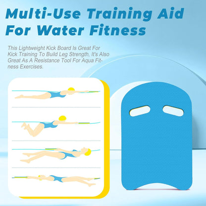 2025 Swimming Kickboard, Training Aid Board for Swimming and Exercise Training, U Design Kick Boards Easy to V1259-DP01-A-1942