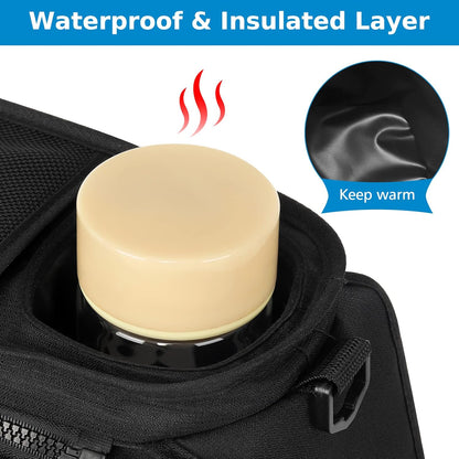 Universal Stroller Organizer with Insulated Cup Holder Detachable Phone Bag and Shoulder Strap,Stroller Bag V1259-DP01-A-1944