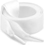 Flat Satin Ribbon Shoelaces: 2cm Wide Silk Shoe Laces for Women -2 Pair V1259-DP01-A-1945