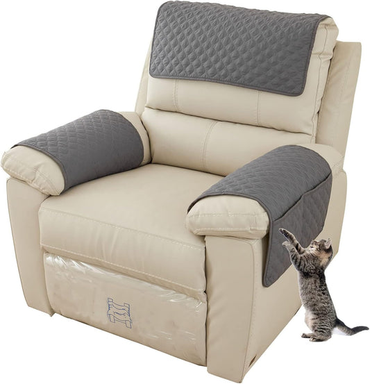 Armrest Chair Covers, Stretch Armchair Couch Arm Rest Cover, Waterproof Armchair Slipcover Nonslip Quilted V1259-DP01-A-1959