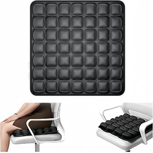 3D Air Cell Travel Cushion - Inflatable Seat Cushion for Airplane, Car, Office Chair, and Wheelchair V1259-DP01-A-1963