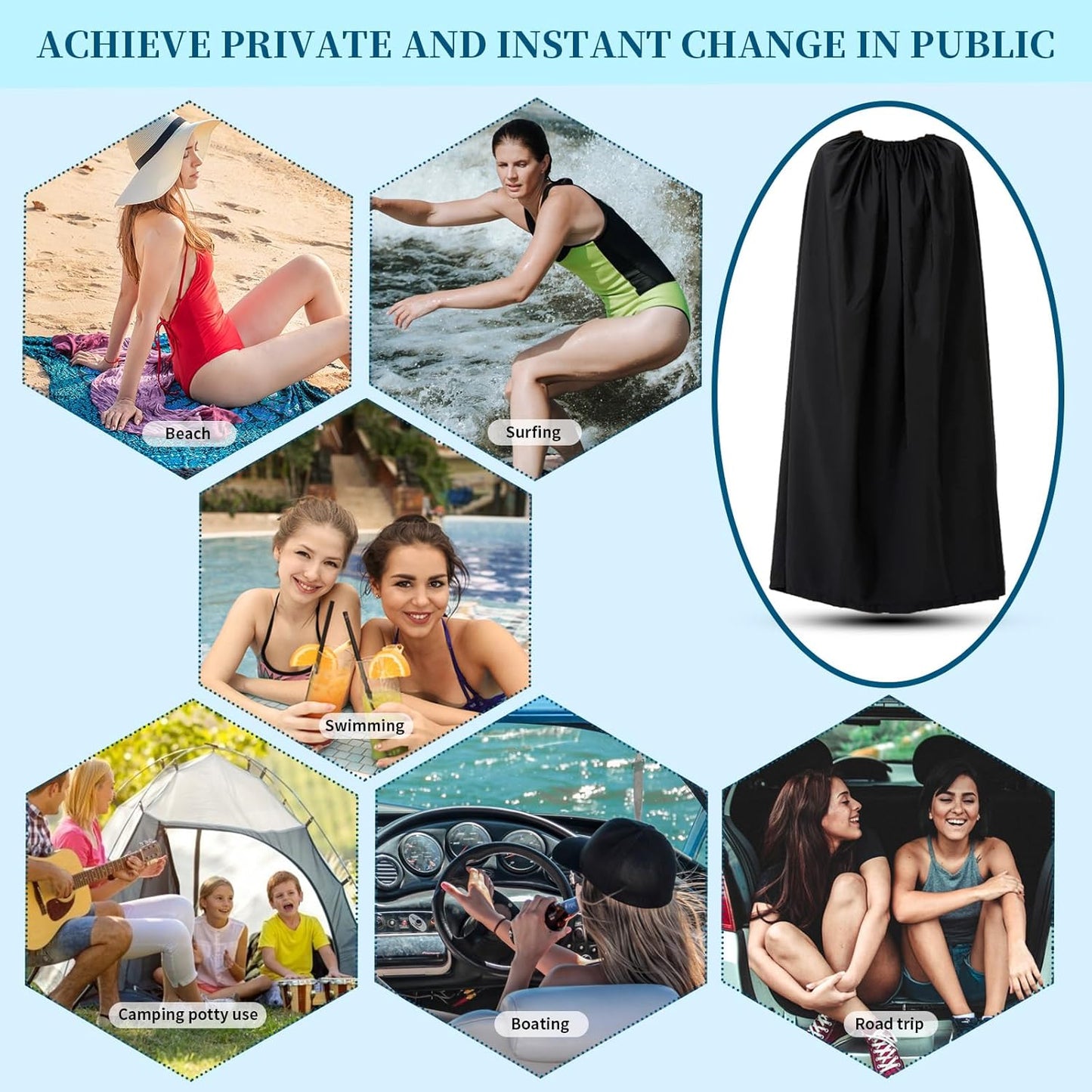 Portable Changing Room Changing Tent for Dancer Instant Dressing Cover Ups Privacy Shelters V1259-DP01-A-1964
