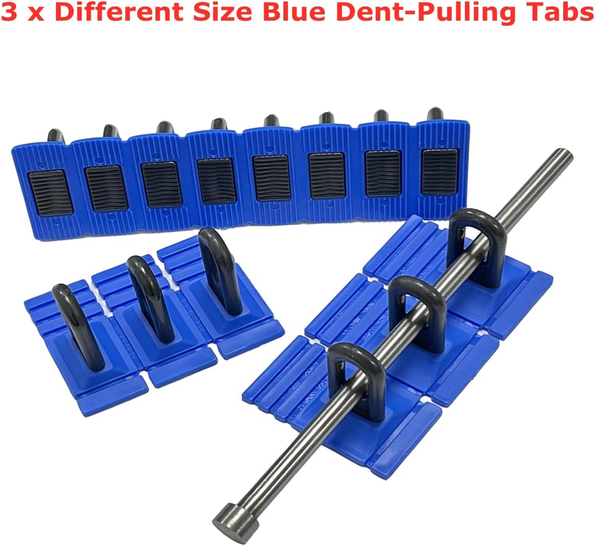 Paintless Dent Repair Tool Car Dent Puller Kit Heavy Duty Auto Body Dent Remover Glue Pulling Tabs Blue Gule V1259-DP01-A-1966