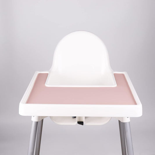 High Chair Placemat, Long Lasting High Chair Placemat Silicone, 2-Piece Set, Can Be Used Interchangeably, V1259-DP01-A-1986