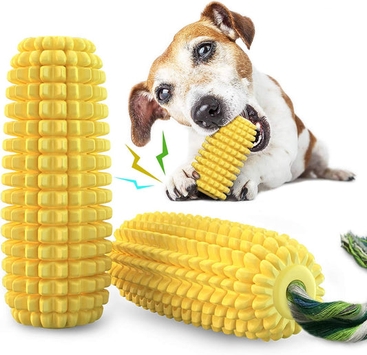 Dog Chew Toys for Aggressive Chewers, Indestructible Tough Durable Squeaky Interactive Dog Toys, Puppy Teeth V1259-DP01-A-2000